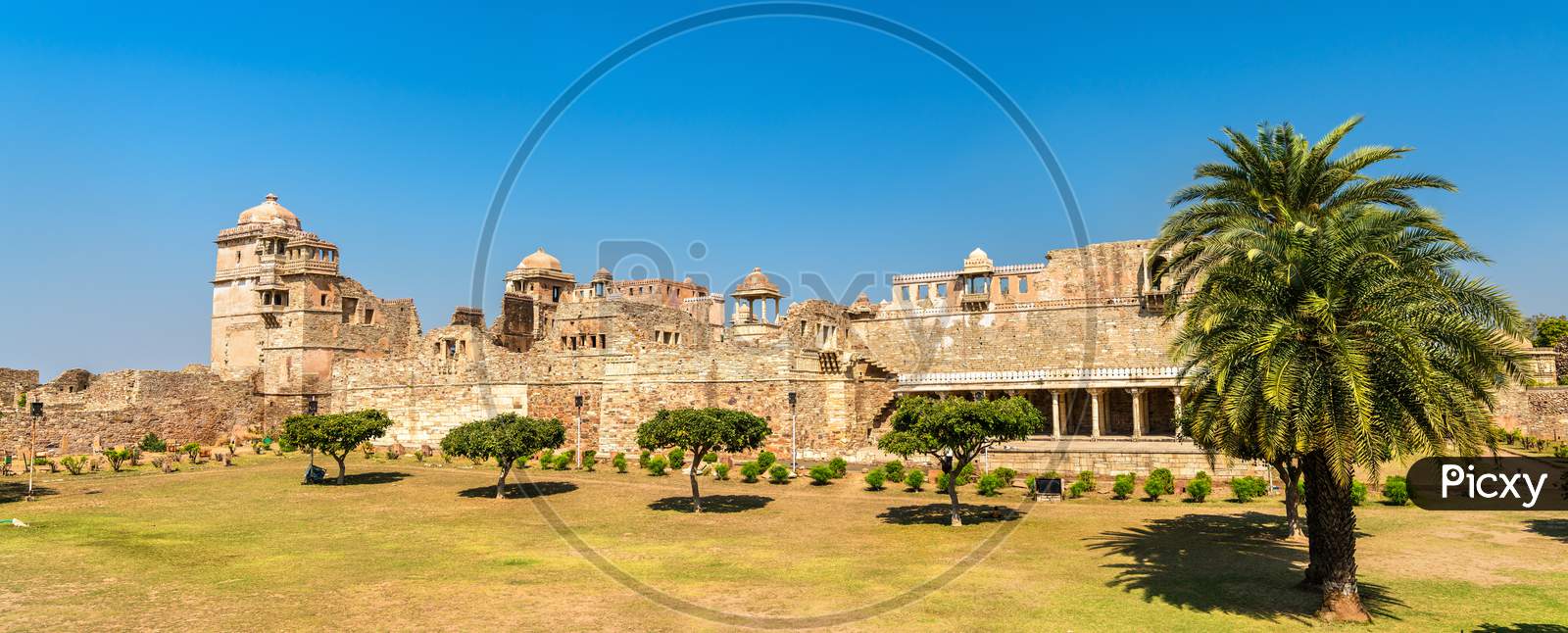 Rana Kumbha Palace, The Oldest Monument At Chittorgarh Fort - Rajastan, India