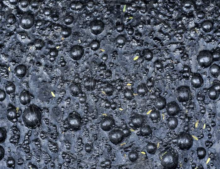 Texture Of Bubbles on Water Surface