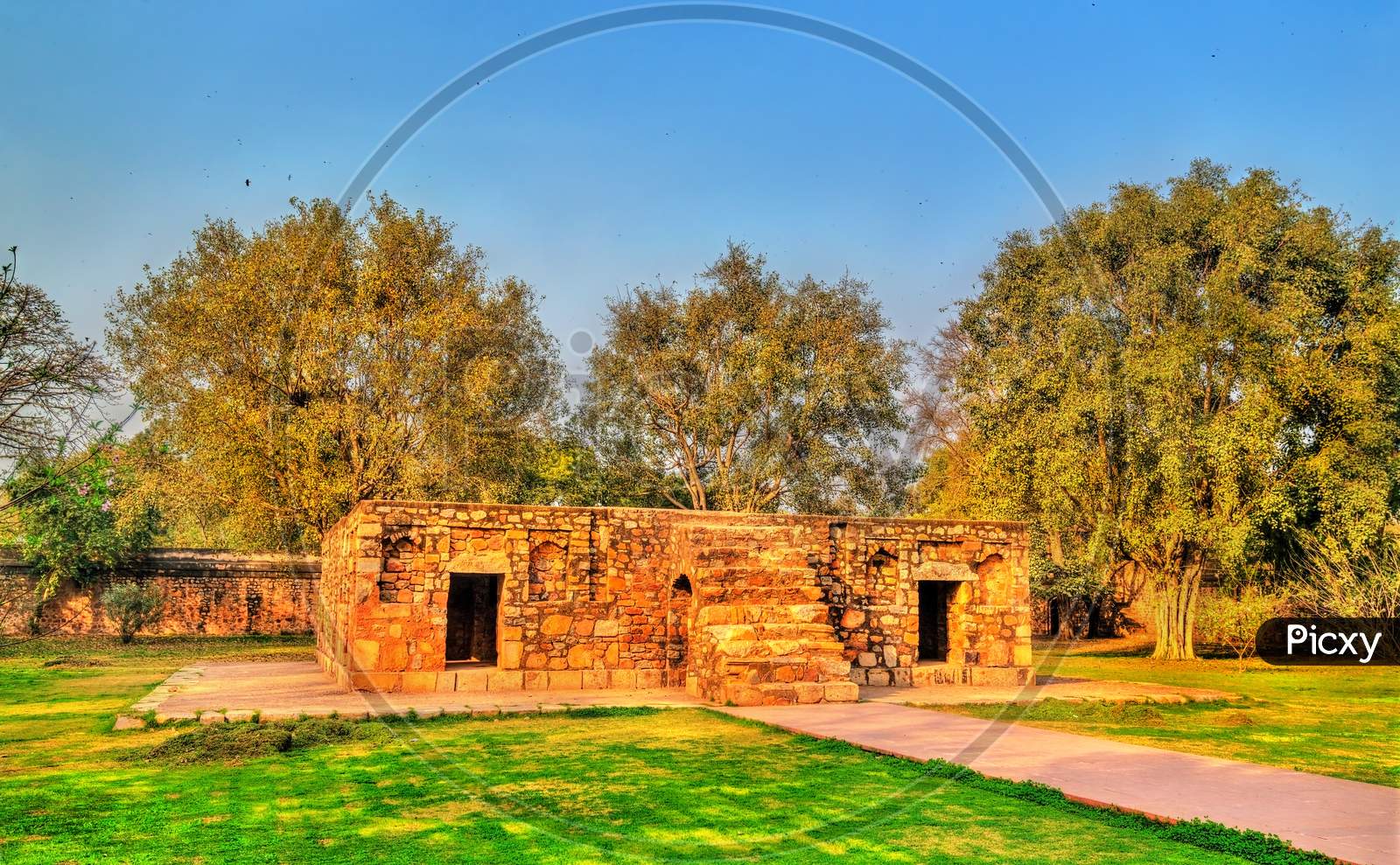Bu Halima Tomb At The Humayun Tomb Complex In Delhi, India