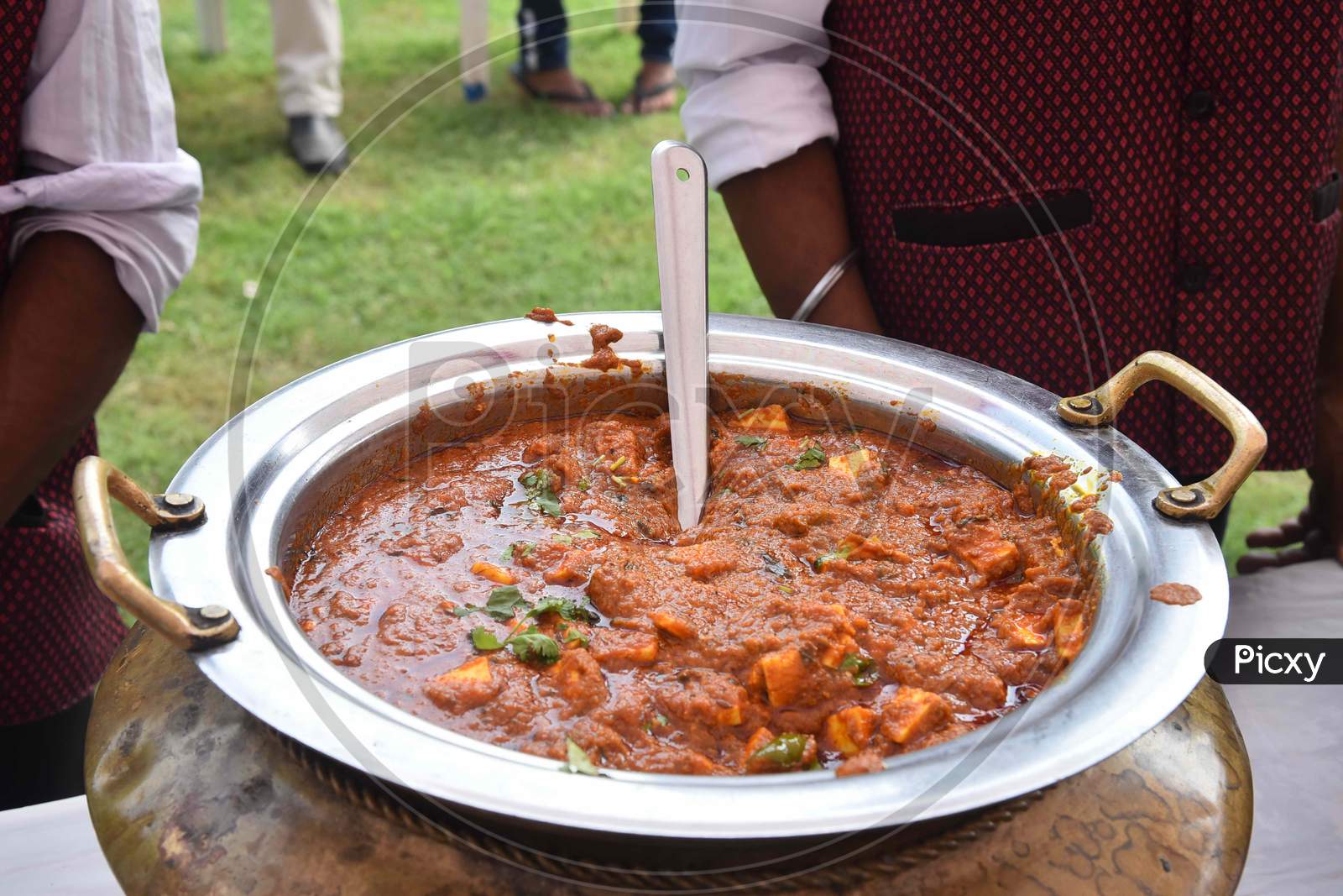 Indian Gujarati Wedding Food - Paneer Tikka