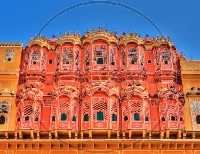 Hawa Mahal Or Palace Of Winds In Jaipur, India
