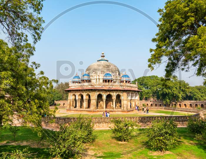 Isa Khan Tomb At The Humayun Tomb Complex In Delhi, India