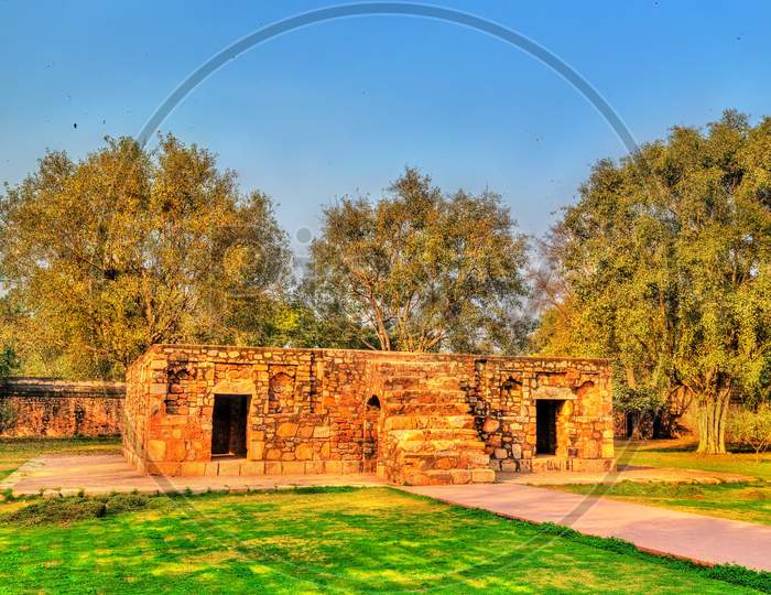 Bu Halima Tomb At The Humayun Tomb Complex In Delhi, India