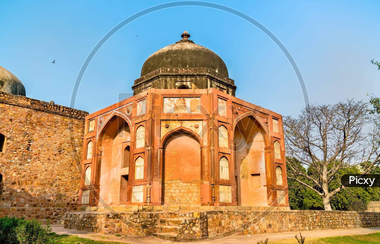 Afsarwala Tomb At The Humayun Tomb Complex In Delhi, India