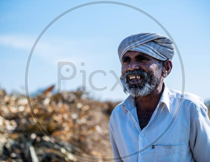 A farmer from Juvvadi Village,telangana