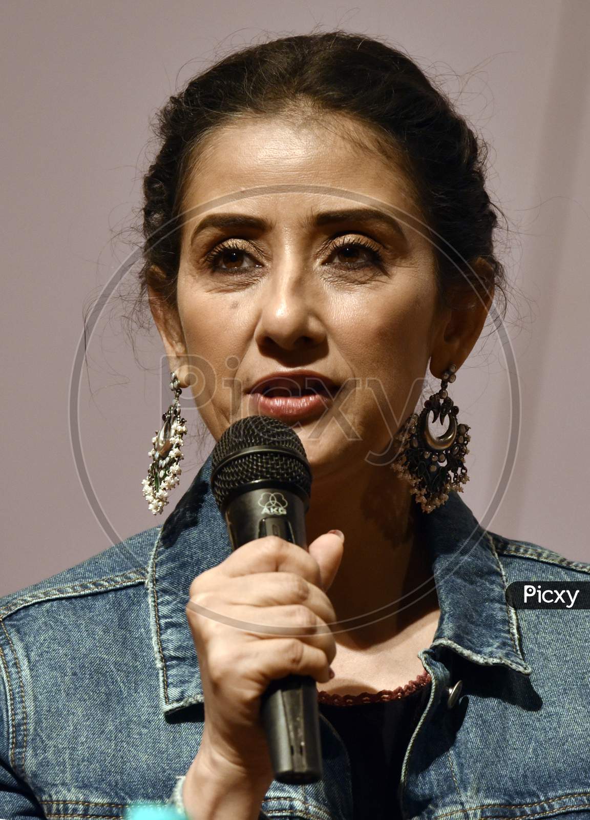 Bollywood Actress Manisha Koirala During 3Rd Brahmaputra Literary Festival, Organised By Publication Board Assam And Supported By The Assam Government At Sankardev Kalakhetra In Guwahati, Assam