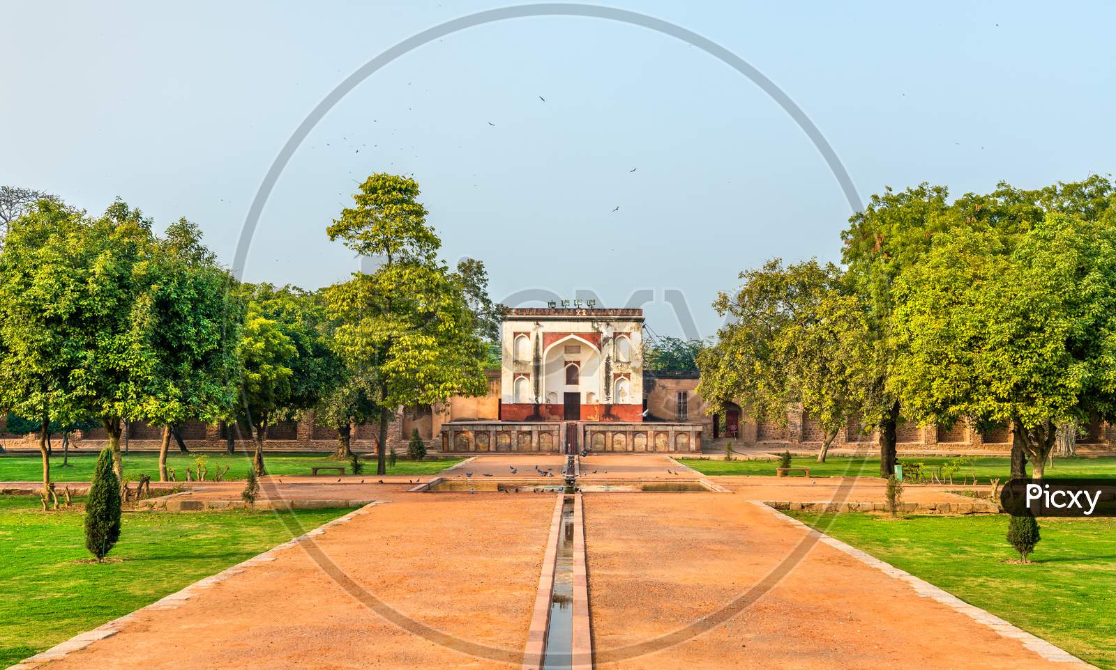 North Gate Of The Humayun Tomb Complex In Delhi, India