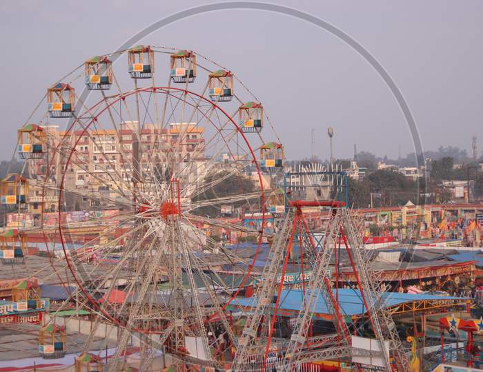 Giant Wheel In an Fair