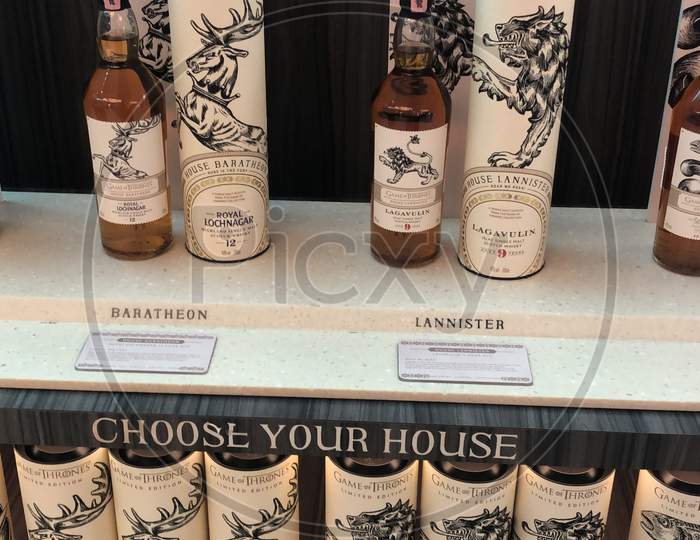 Lagavulin scotch in Game of Thrones Theme.