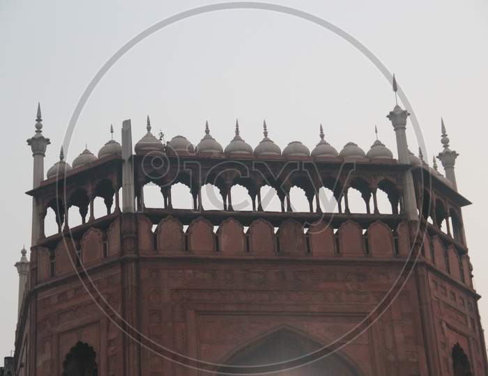 The Masjid e Jahan Numa, commonly known as the Jama Masjid of Delhi Entrance Arch