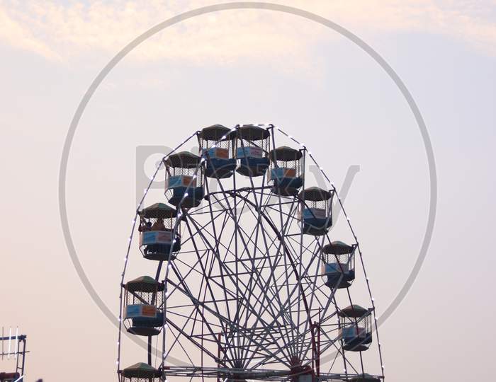 Giant Wheel In a Fair