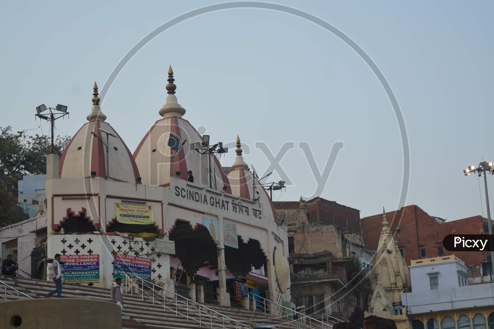Scindia Ghat in Varanasi