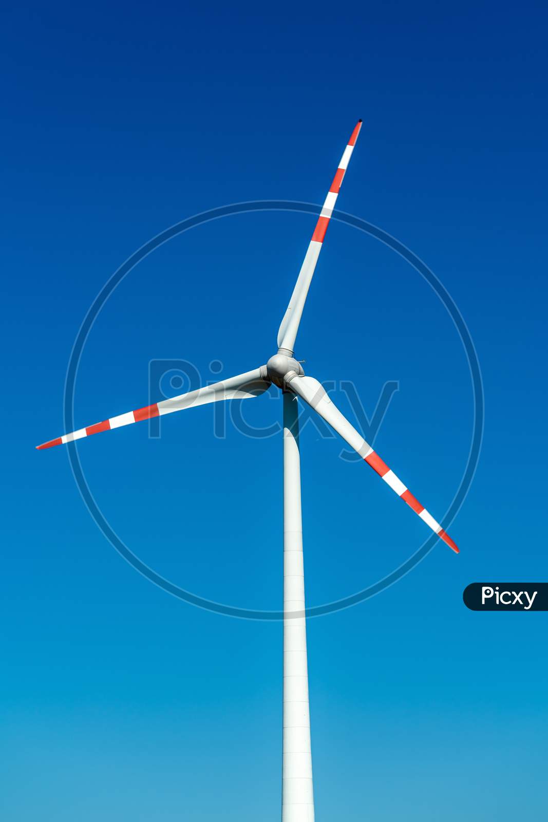 Turbine At A Wind Farm In Austria