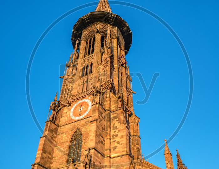 Freiburg Minster, The Cathedral Of Freiburg Im Breisgau, Southwest Germany