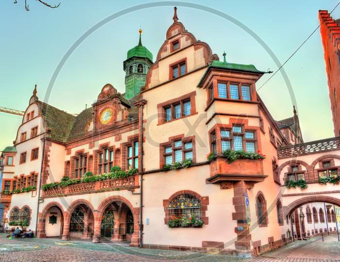 Town Hall Of Freiburg Im Breisgau, Germany