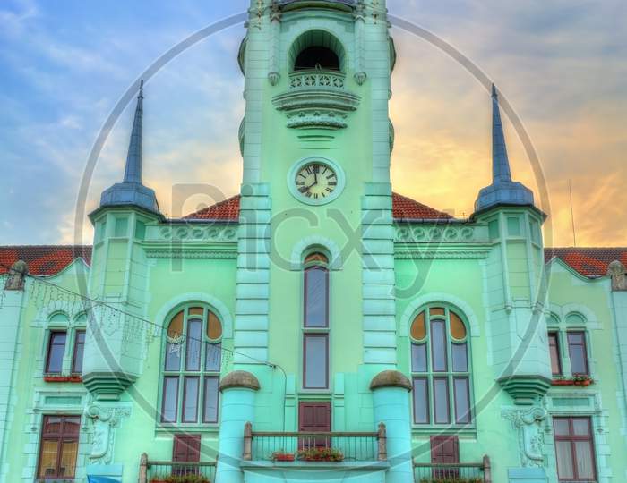 Town Hall Of Mukachevo In Ukraine