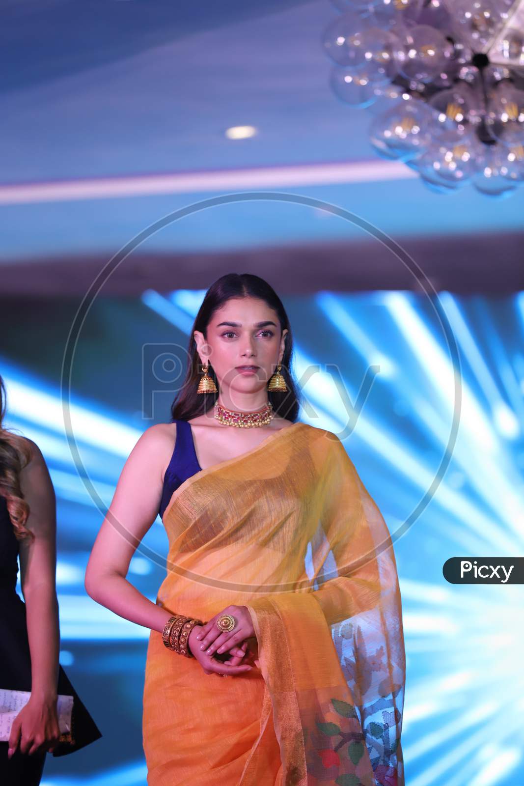 Indian Actress And Model Aditi Rao Hidari  In  an Fashion Event