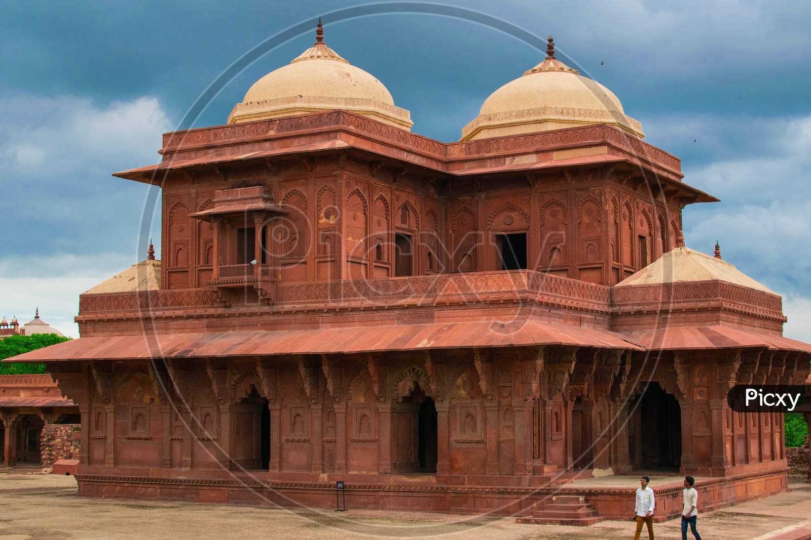 Jodha Bai Palace built by Akbar In Fatehpur Sikri