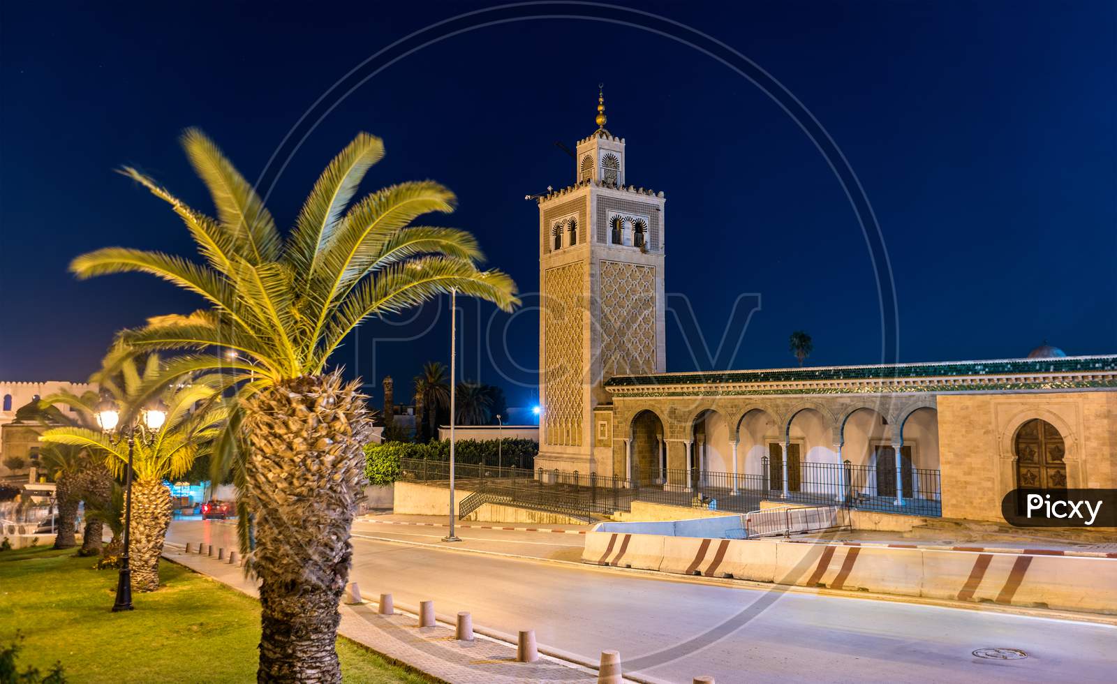 Kasbah Mosque, A Historic Monument In Tunis. Tunisia, North Africa