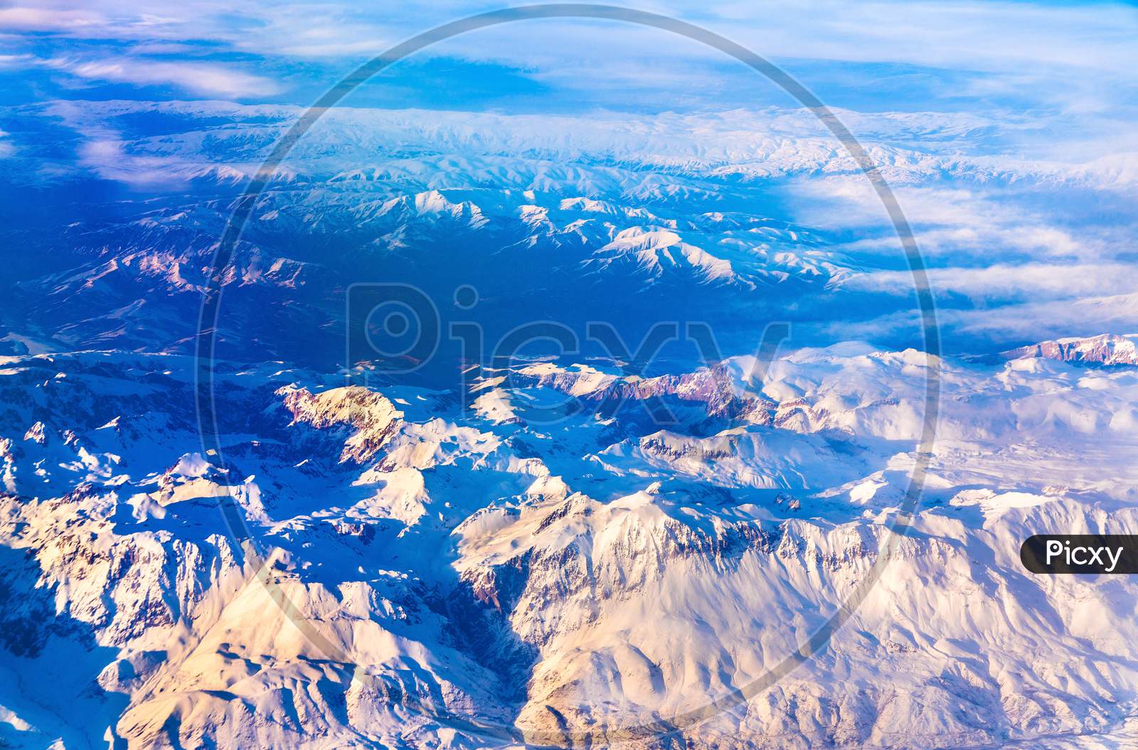Aerial View Of Mountains In Northern Anatolia, Turkey