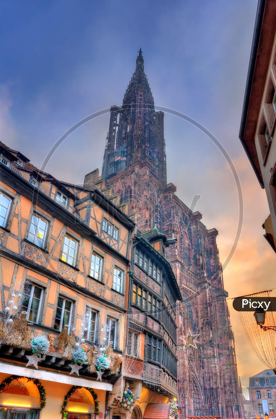 The Notre-Dame Cathedral Of Strasbourg, France