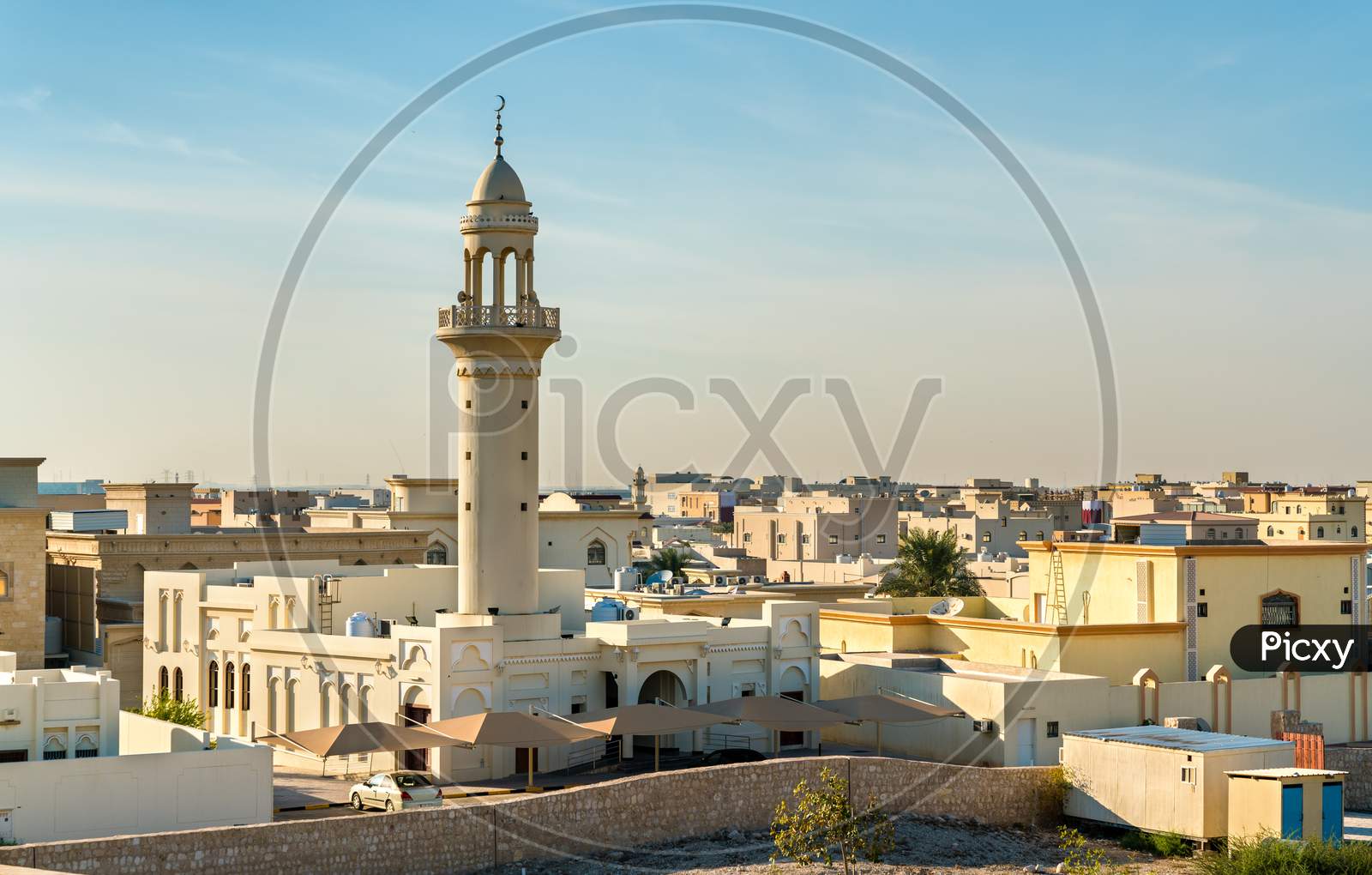 Mosque In Umm Salal Mohammed, Qatar