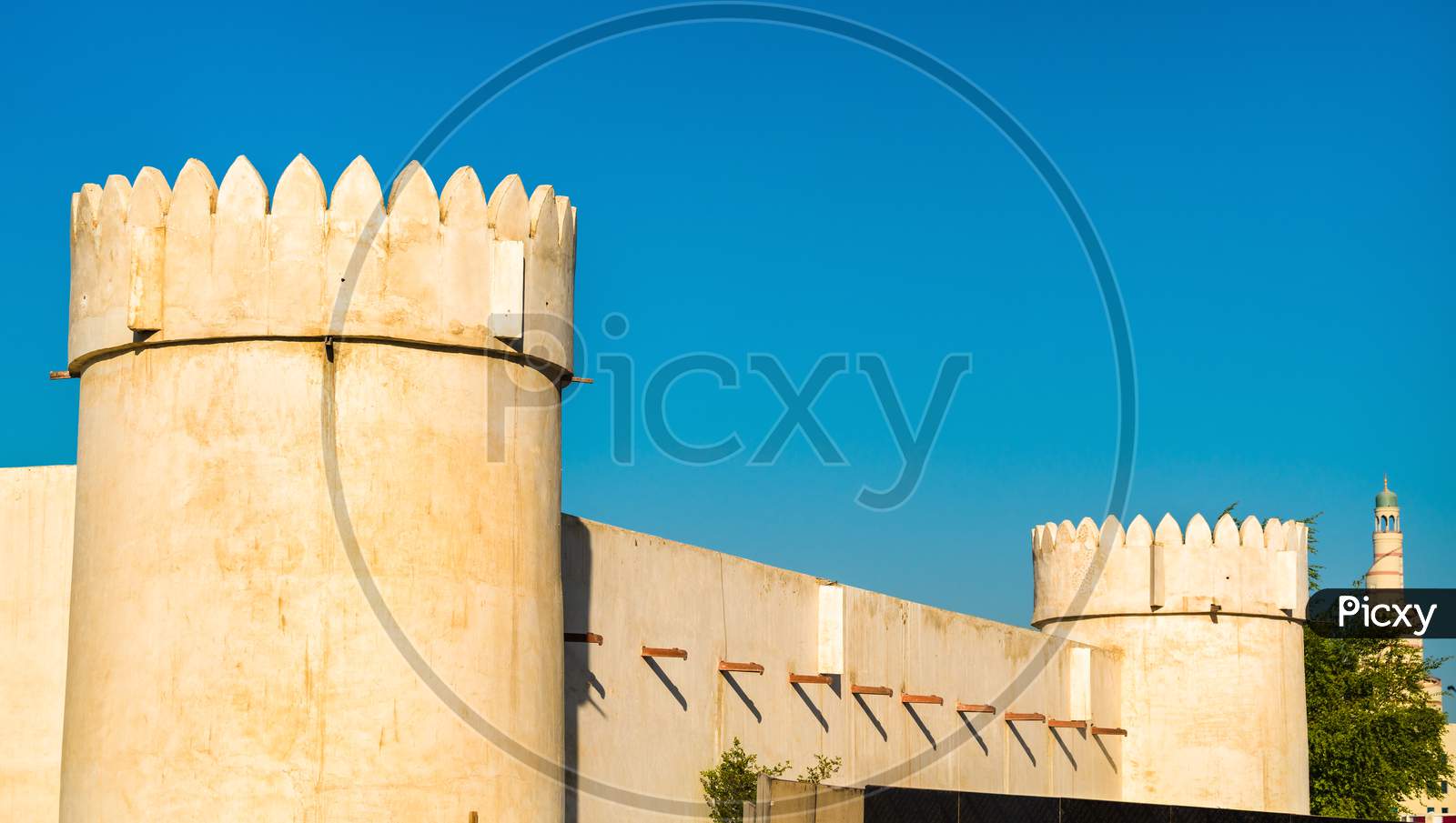 Al Koot Fort In Doha, The Capital Of Qatar