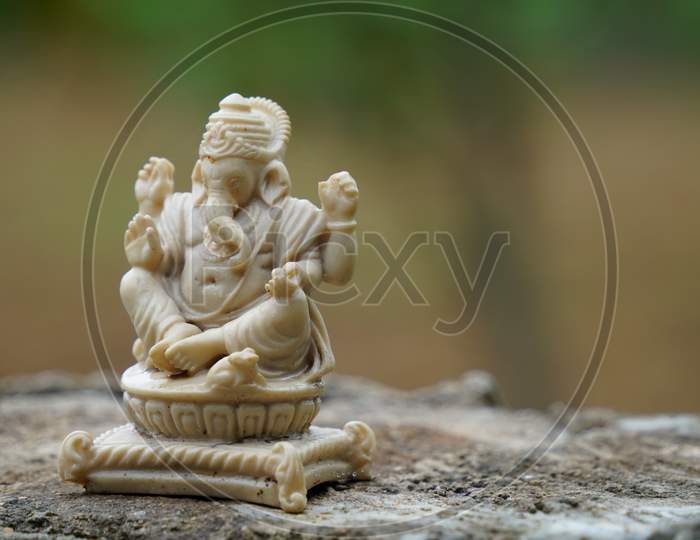 Hindu God Ganesha. God Of Wisdom.