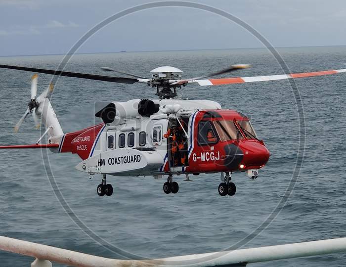 Onboard Rescue Operation drill in english channel