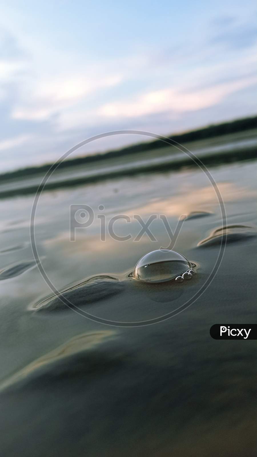 Water Bubble , seabeach