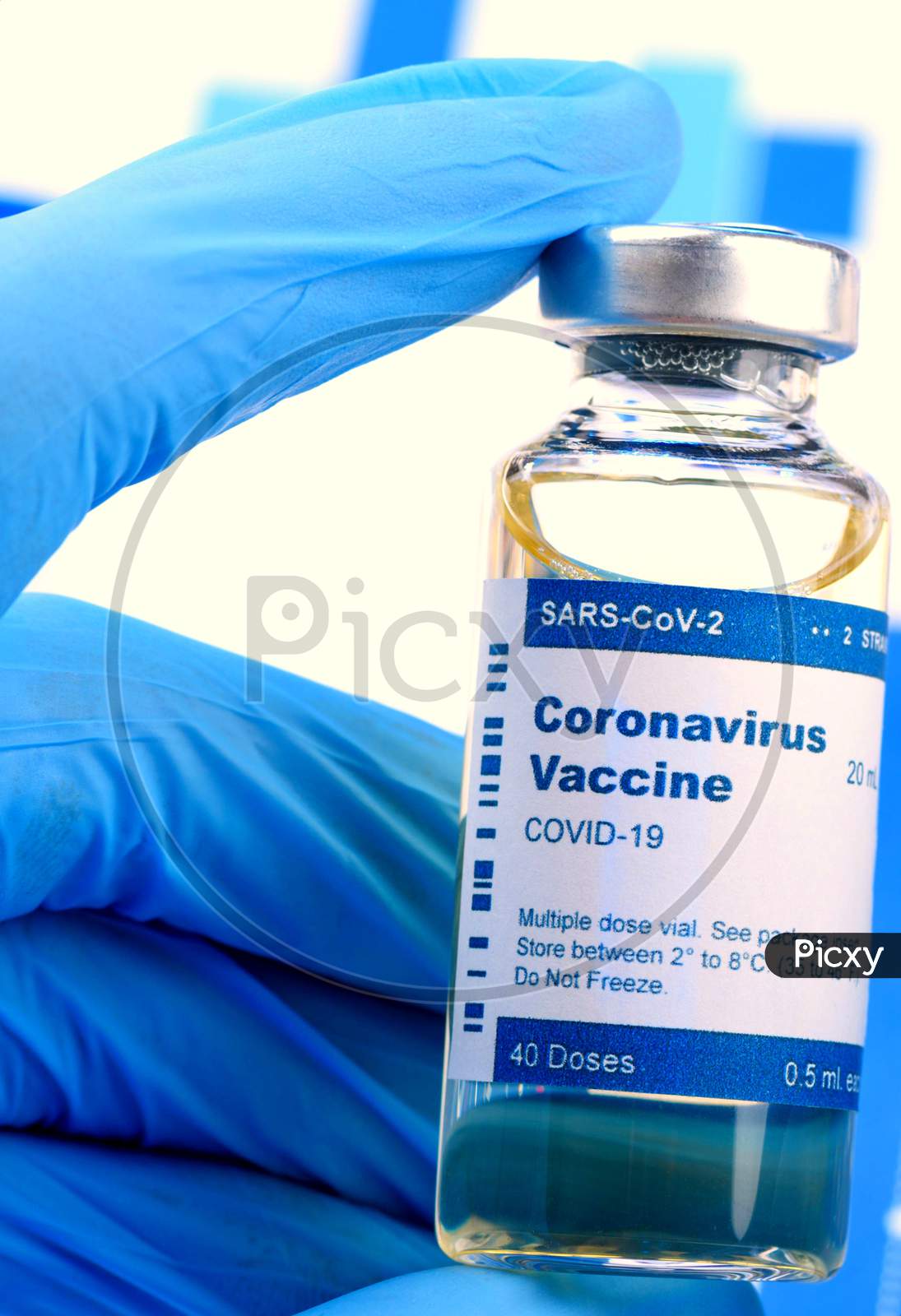 Single Dose Small Vials. Research For New Novel Corona Virus