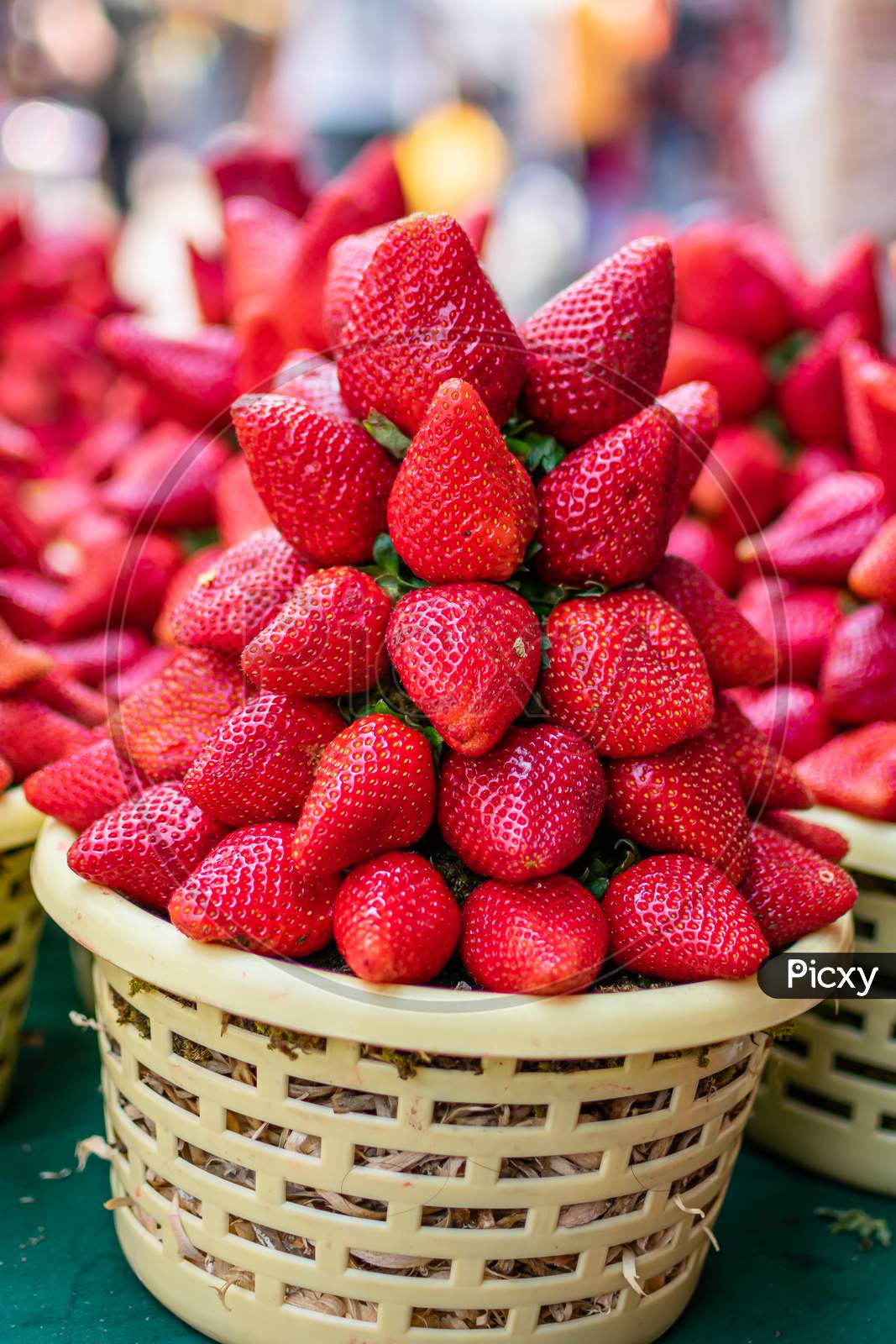 Strawberry At Mahabaleshwar Market