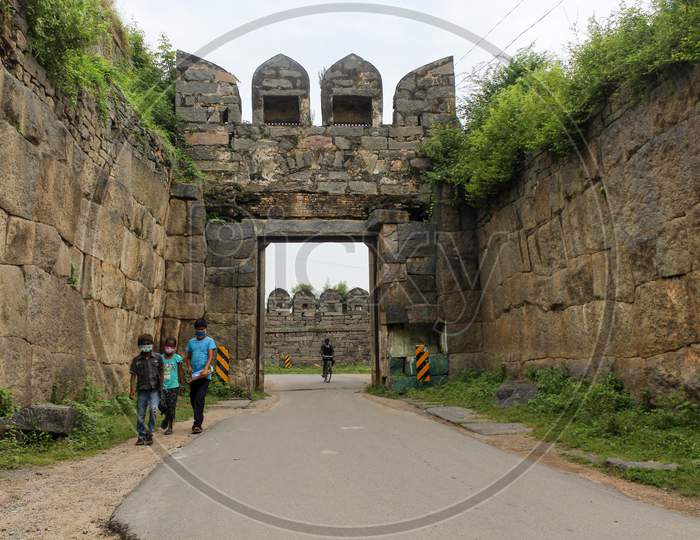Majestic Entrance of Historic Warangal Fort