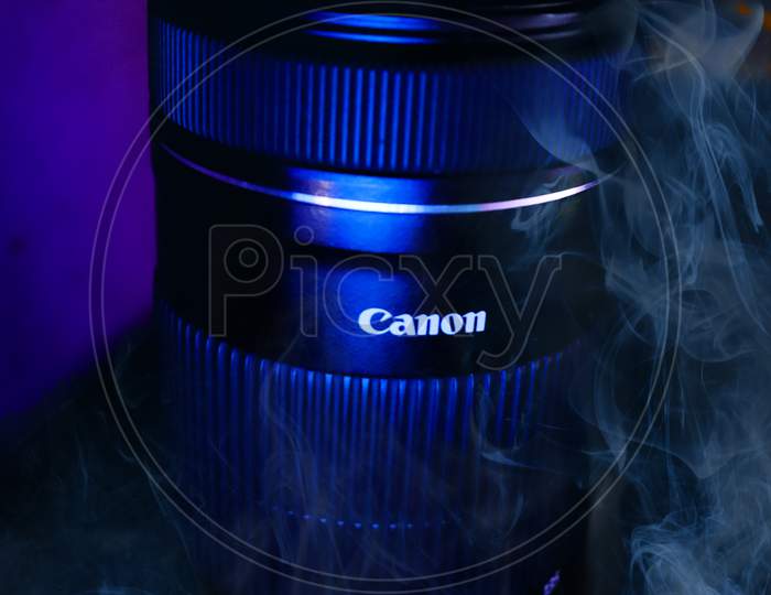 Canon Lens_Smoke Effect