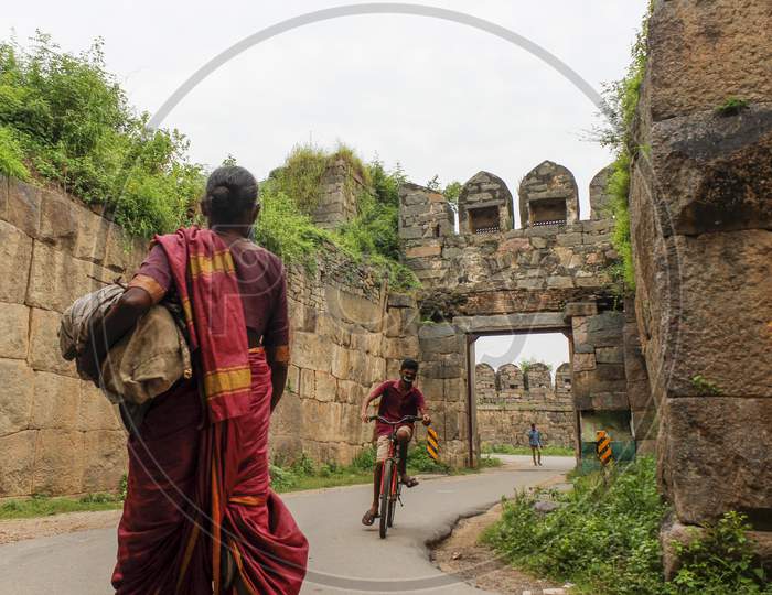 Majestic Entrance of Historic Warangal Fort