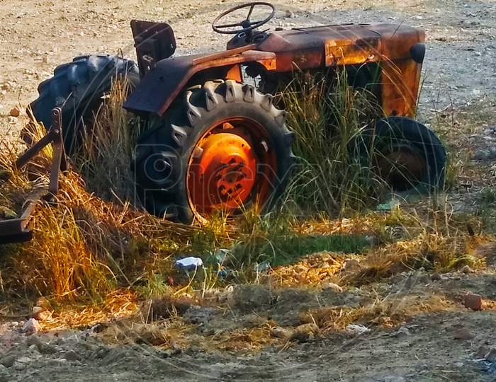 Old Rustic Tractor
