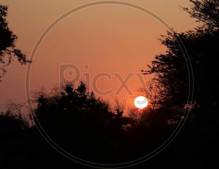 Sun rise photo beautiful seen