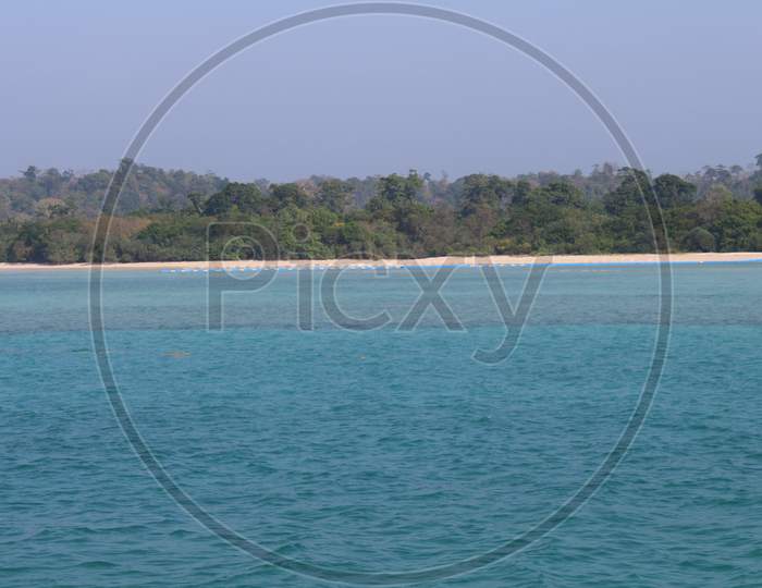 scenic view of Neil Island