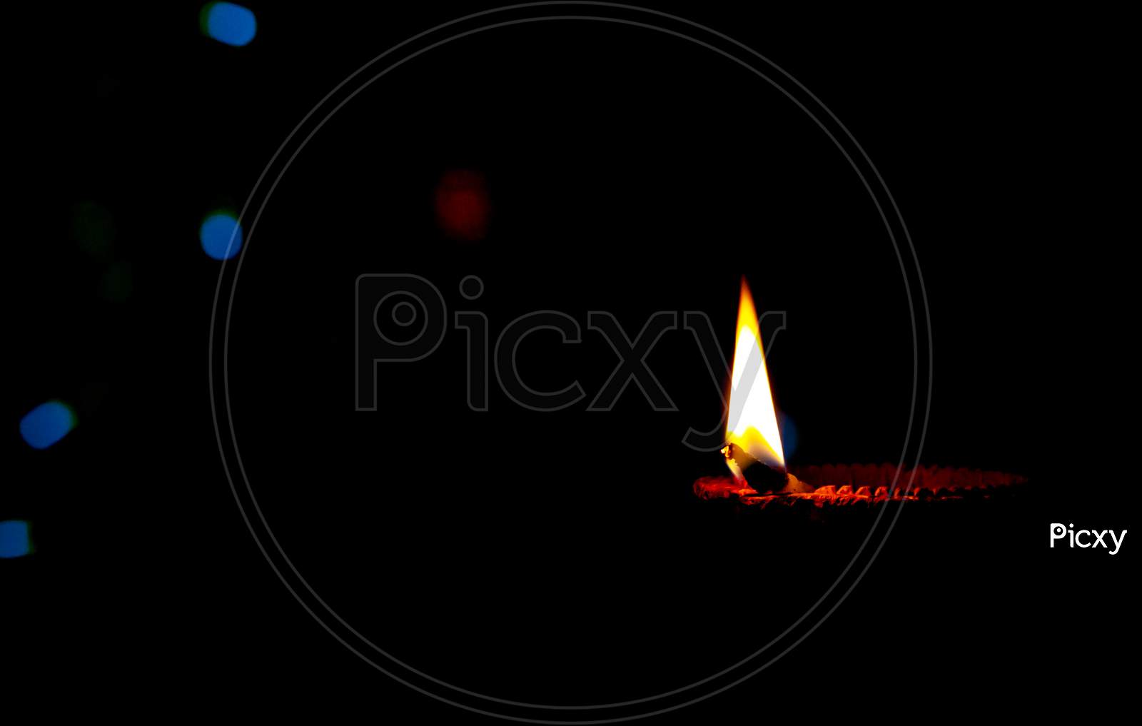 Image of Traditional Clay On Dark Background, Copy Space.-UJ582384-Picxy