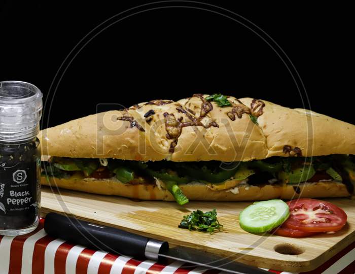 Sandwich, food photography