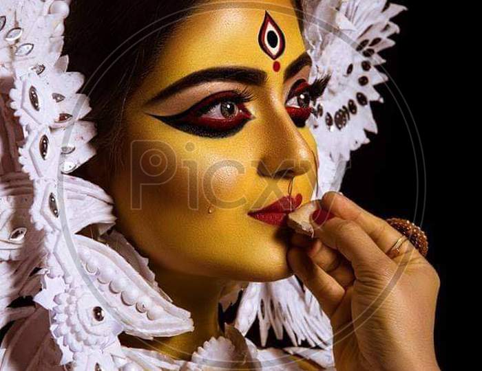Beauty queen God hindu