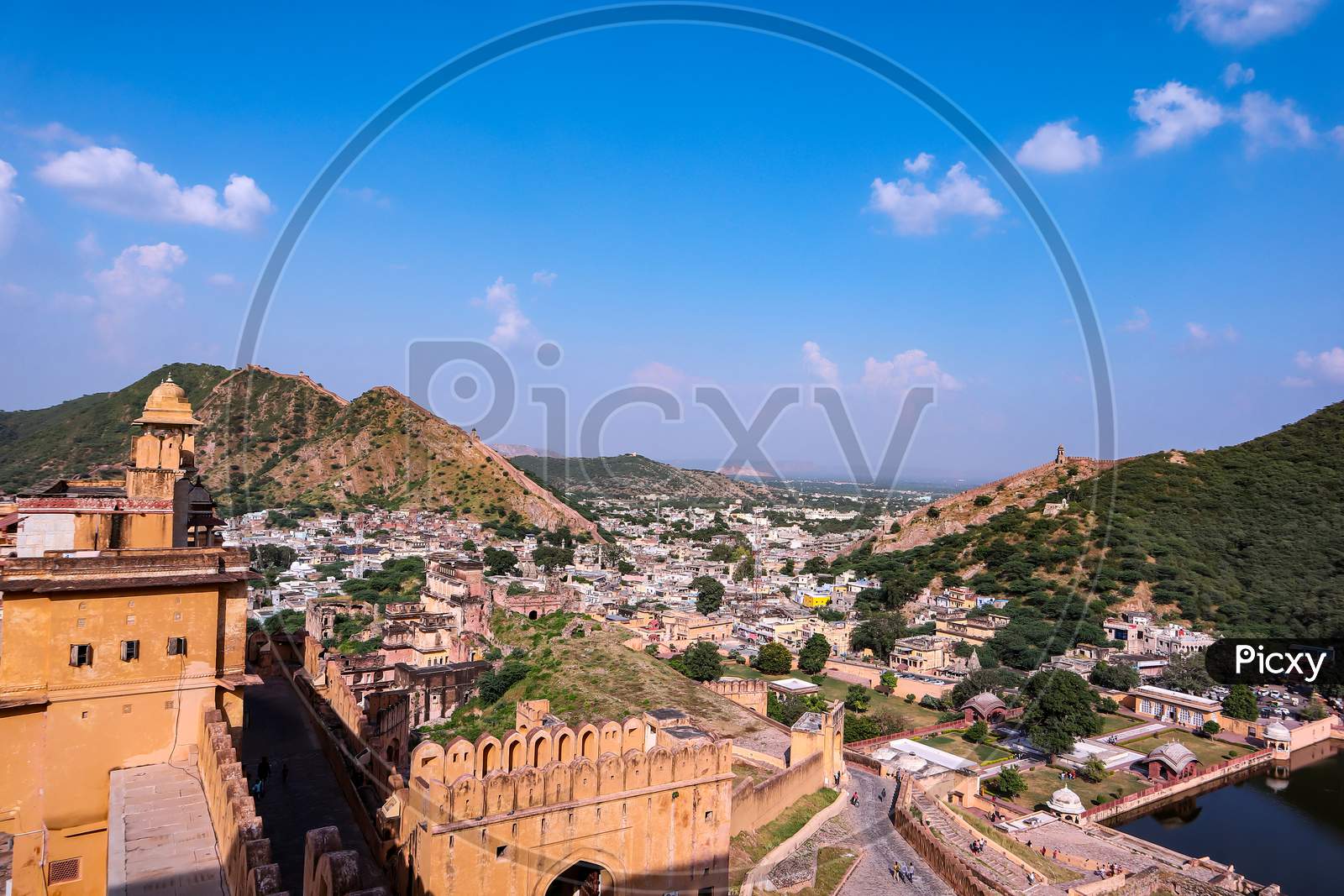 View From Amer Fort