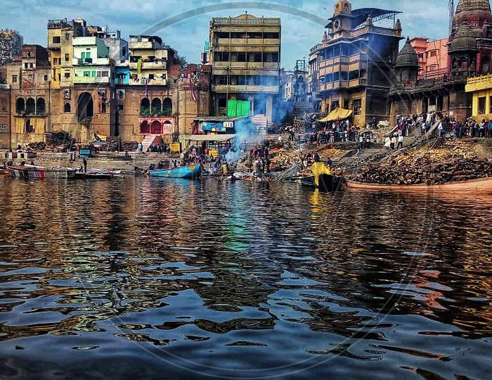 Manikarnika Burning Ghat, Varanasi India