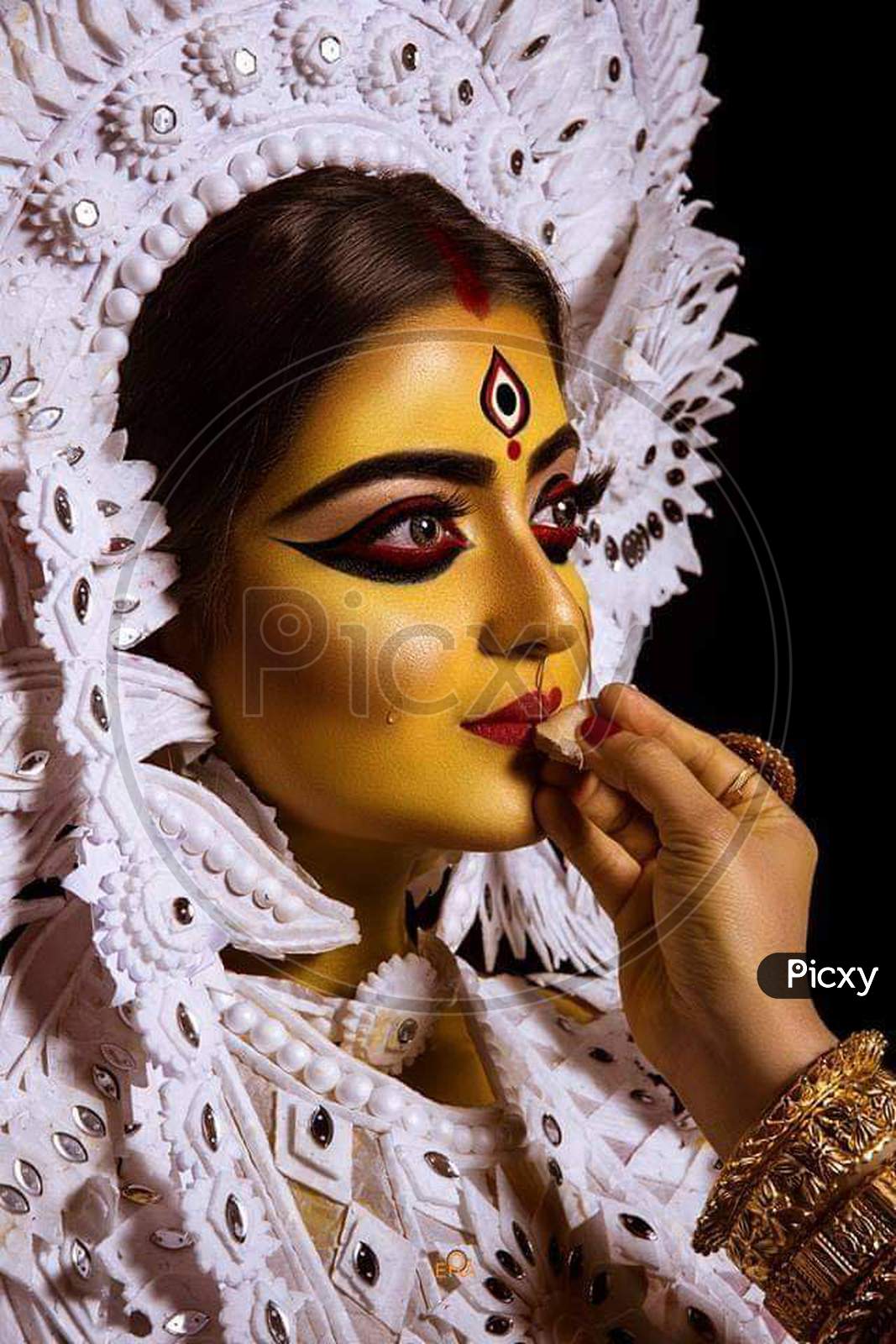 Beauty queen God hindu