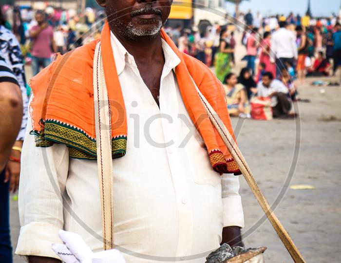 Street vendor, street photography