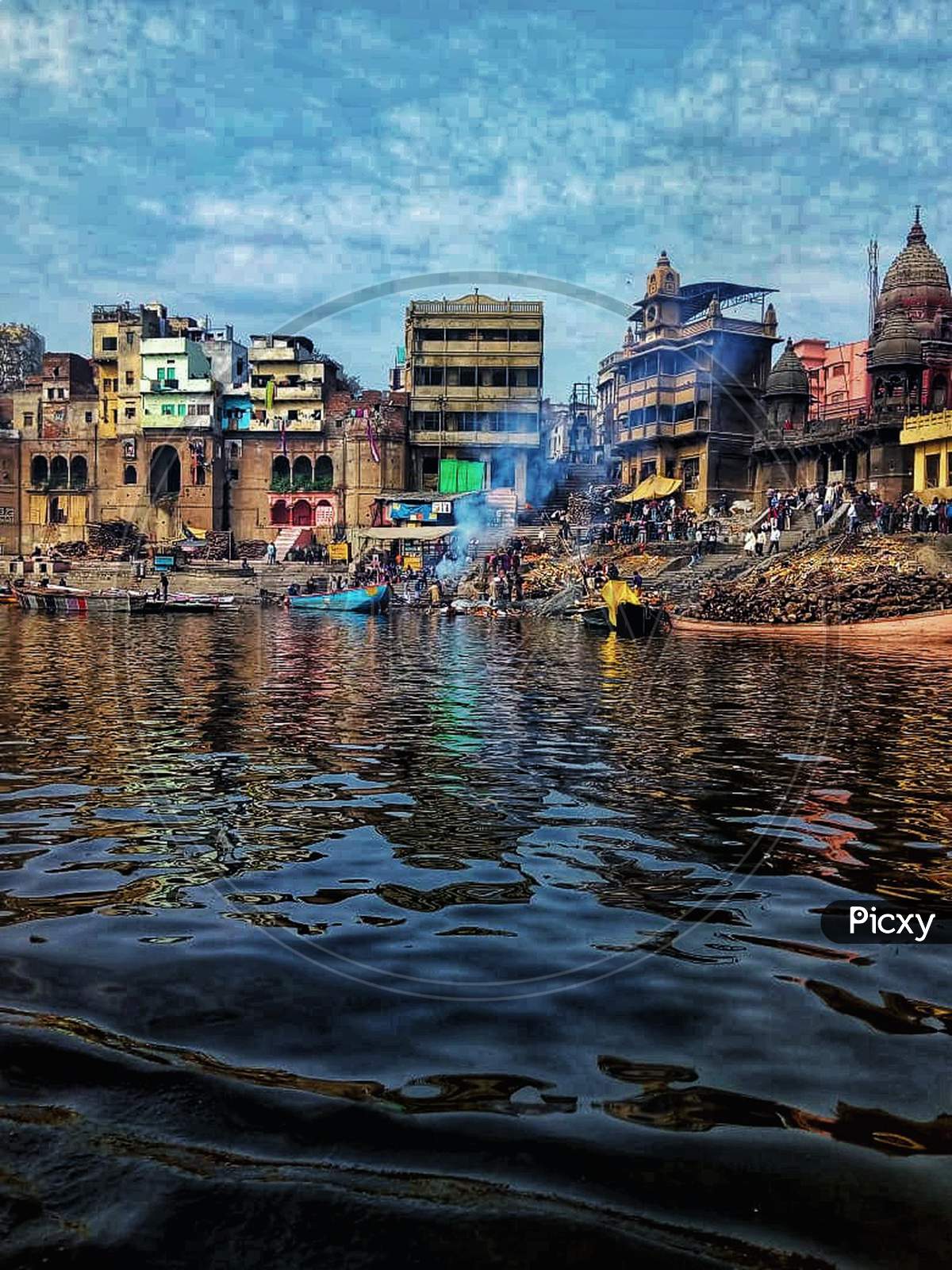 Manikarnika Burning Ghat, Varanasi India