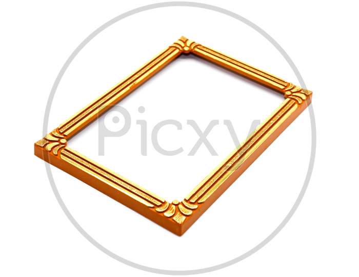 A Picture Of Photo Frame On White Background