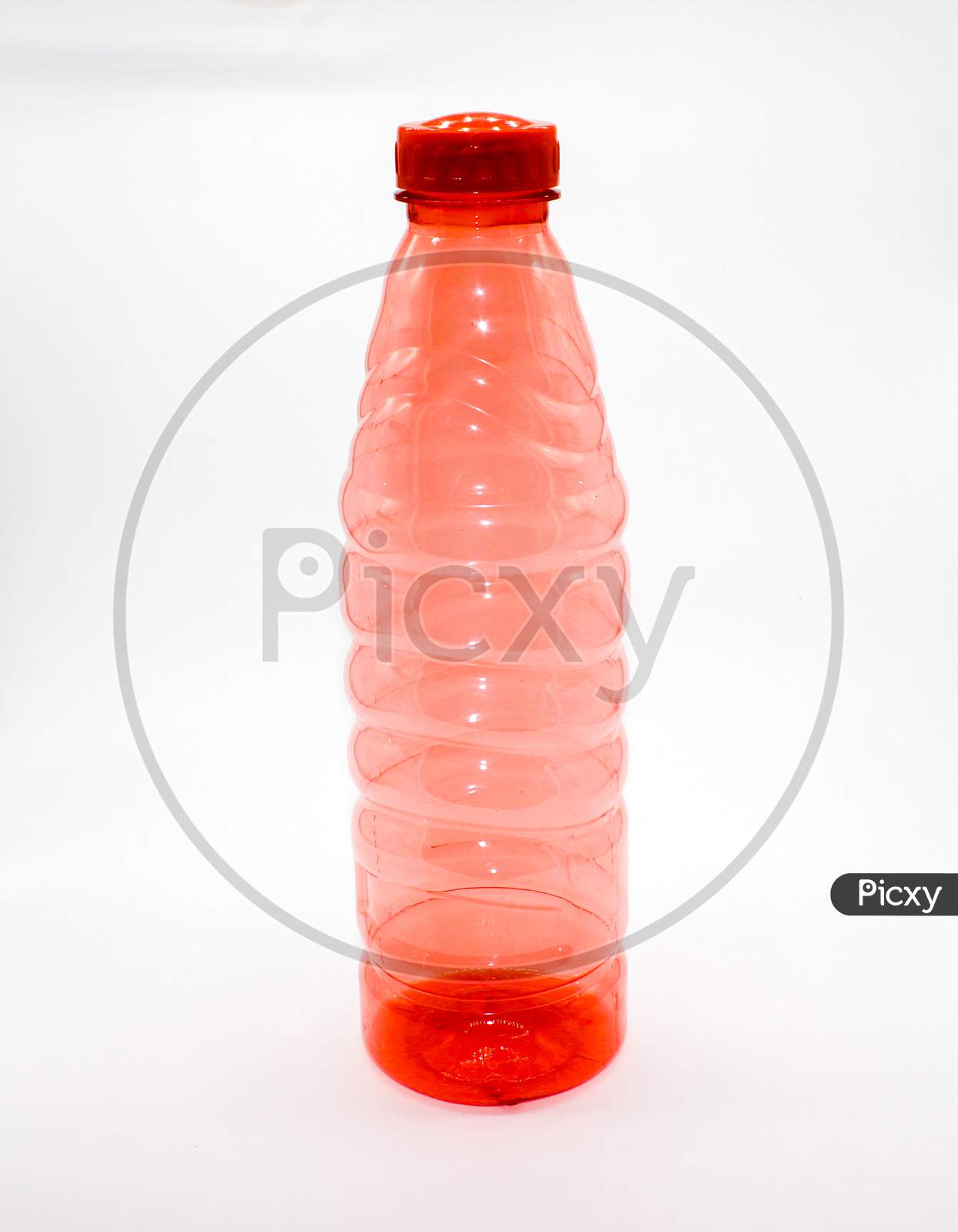 A Picture Of Water Bottle On White Background