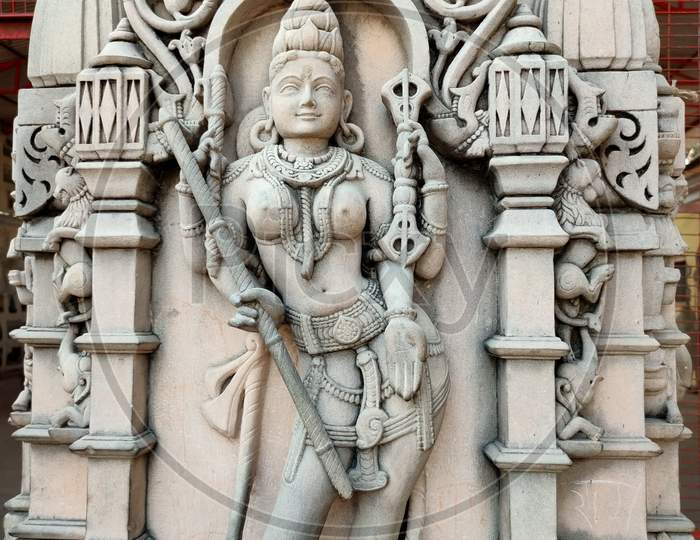 Classical sculpture Hindu temple stone carving