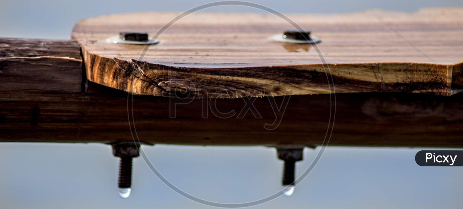 boat paddle wood water droplet